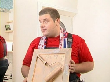 Школа ремонта, 1 сезон, 44 выпуск. Мы все больны футболом (Футбол на дом)