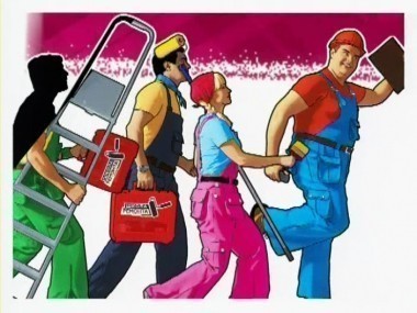 Школа ремонта, 3 сезон, 23 выпуск. Клоун, муж и Мулен Руж