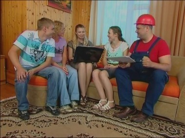 Школа ремонта, 6 сезон, 25 выпуск. Вагонка и панно в деревне Лохино